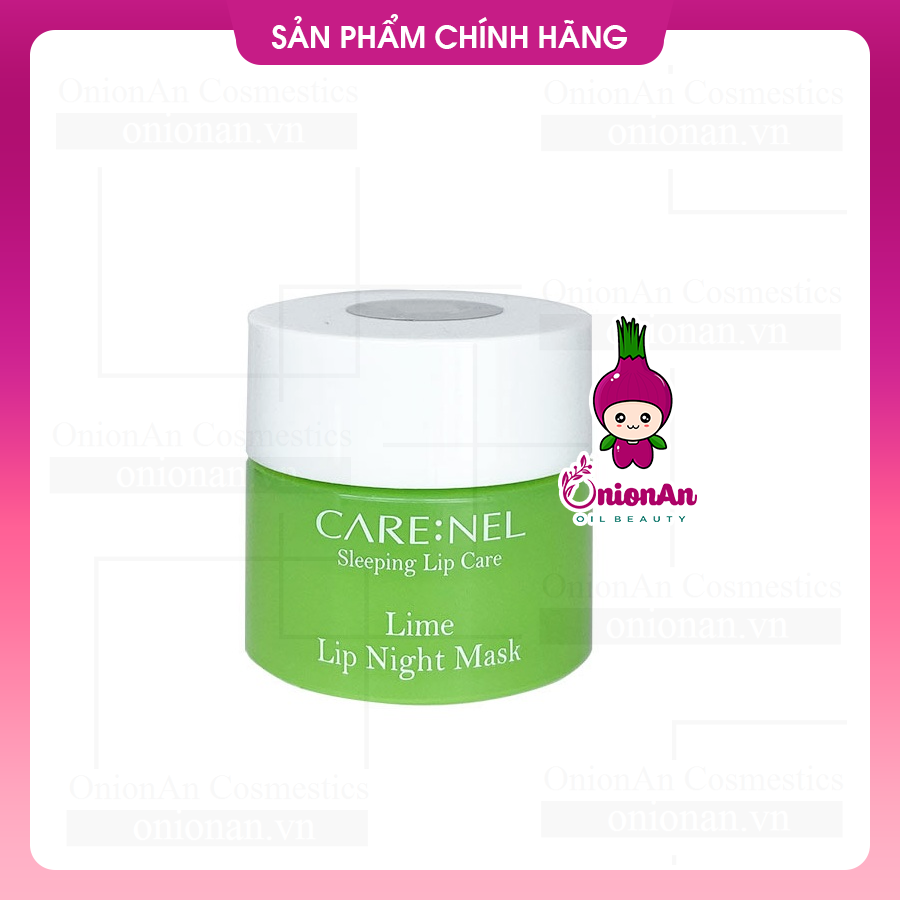 Mặt Nạ Ngủ Môi CARE:NEL Chiết Xuất Chanh
